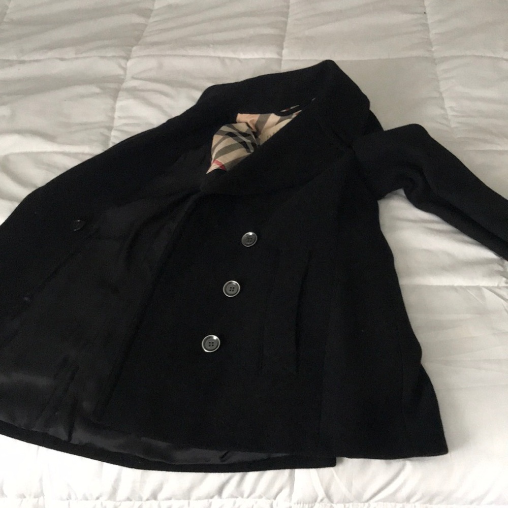 Burberry Brit Peacoat NWOT - Picture 6 of 8